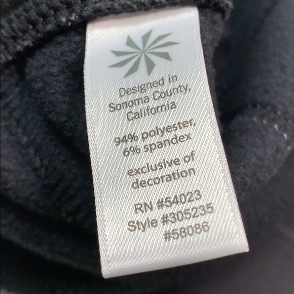 Athleta Skirt Fleece Lined Pockets Black XS - Picture 5 of 5